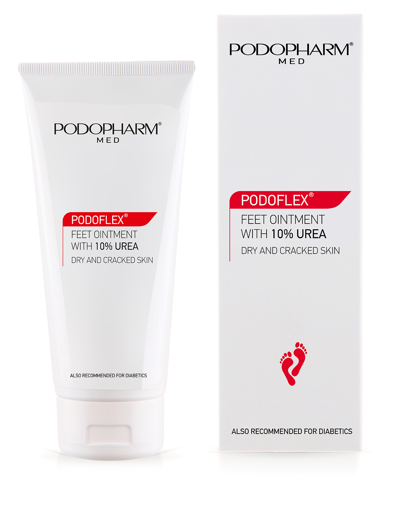 PODOPHARM PODOFLEX Jalasalv 10% uureaga